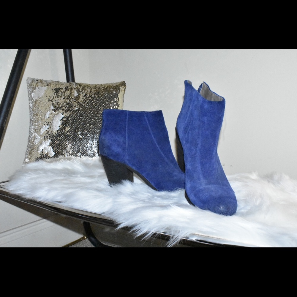Blue Vince Camuto Booties